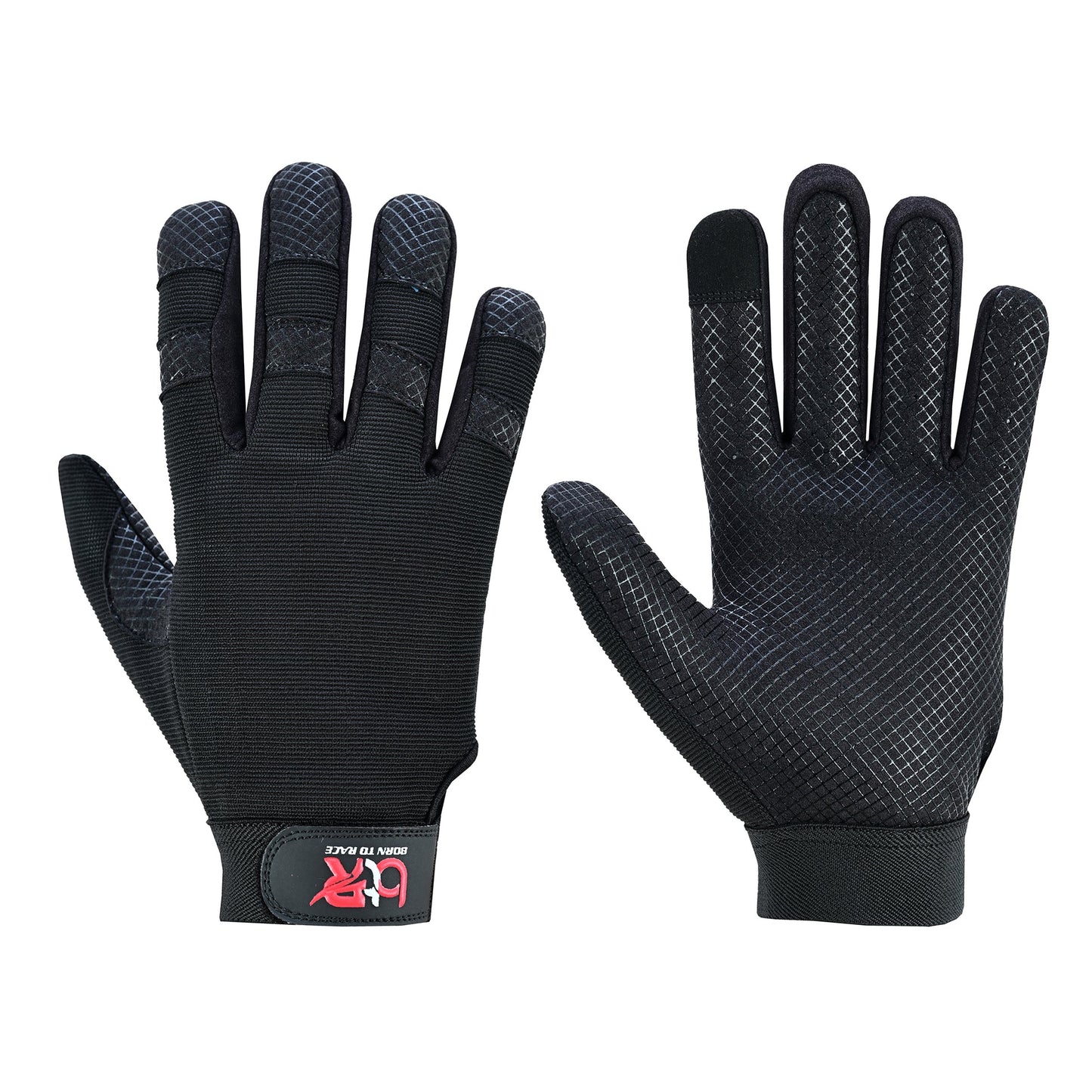 Black Mechanic Gloves for Men