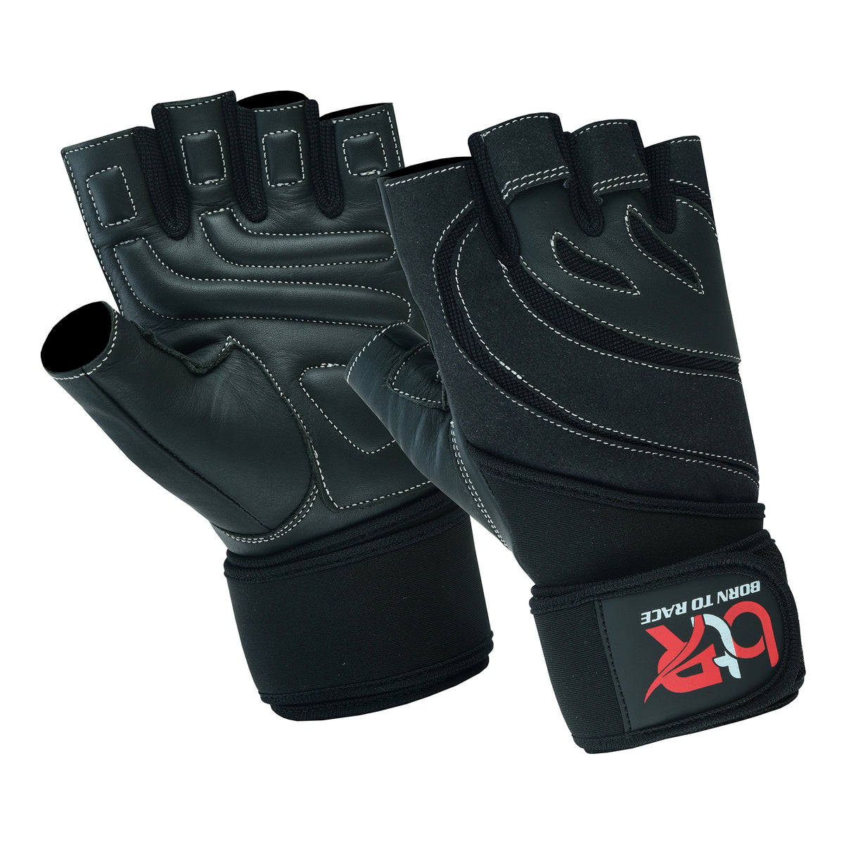 Weight Lifting Leather Padded Gloves for Men and Women Unisex Design
