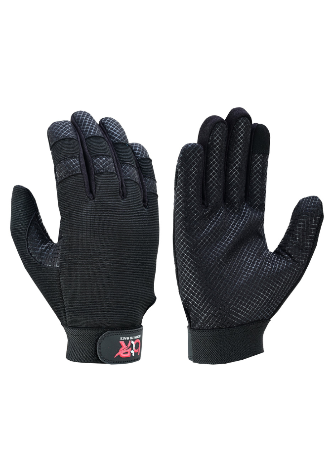 Black Mechanic Gloves for Men