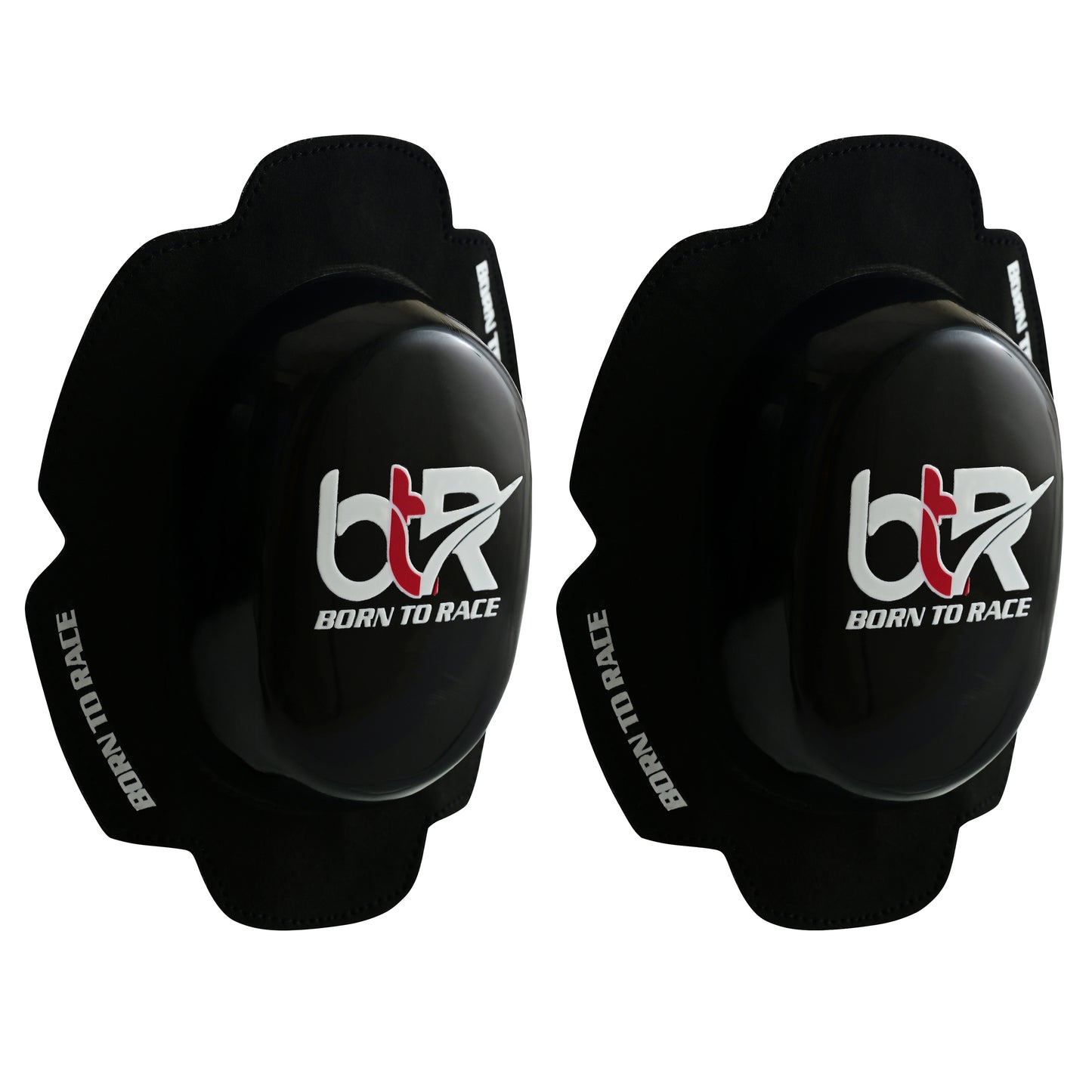 Road Racing Motorcycle Knee Sliders – Durable PU High-Grip Track Pucks for Racing Leathers