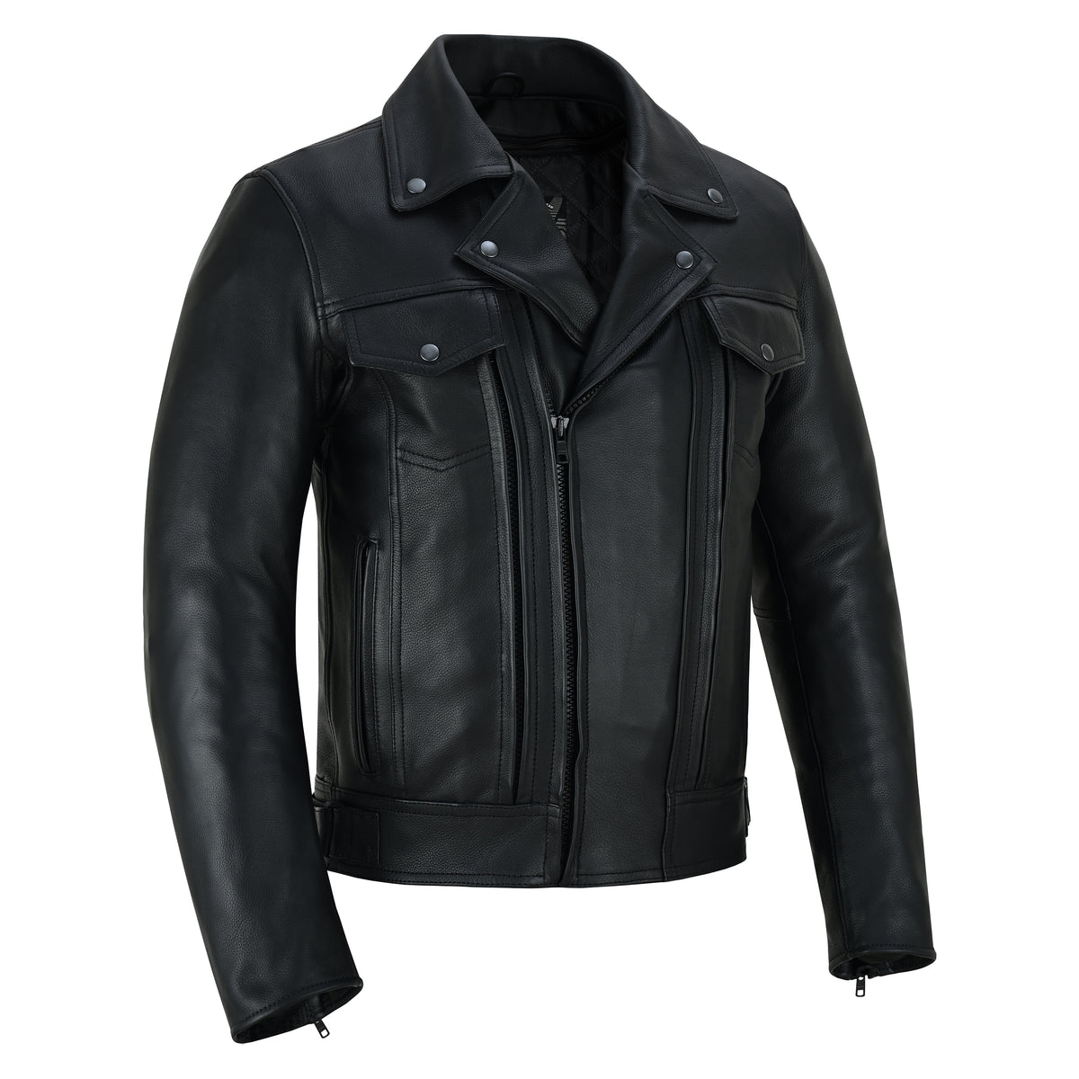 Overlord - Men's Motorcycle Leather Jacket