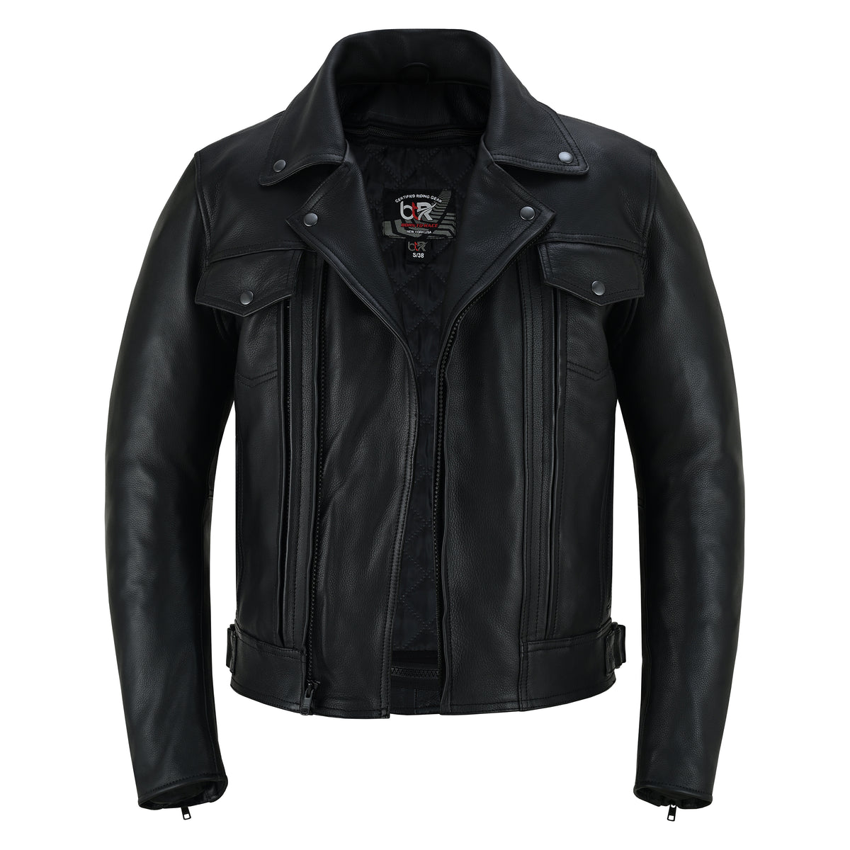 Overlord - Men's Motorcycle Leather Jacket