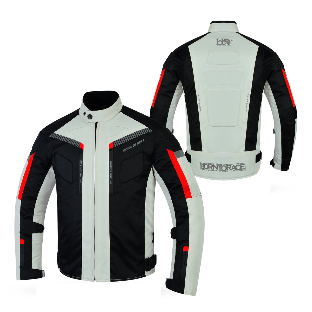 Men's Waterproof Cordura Motorcycle Jacket EVA - Touring & Riding