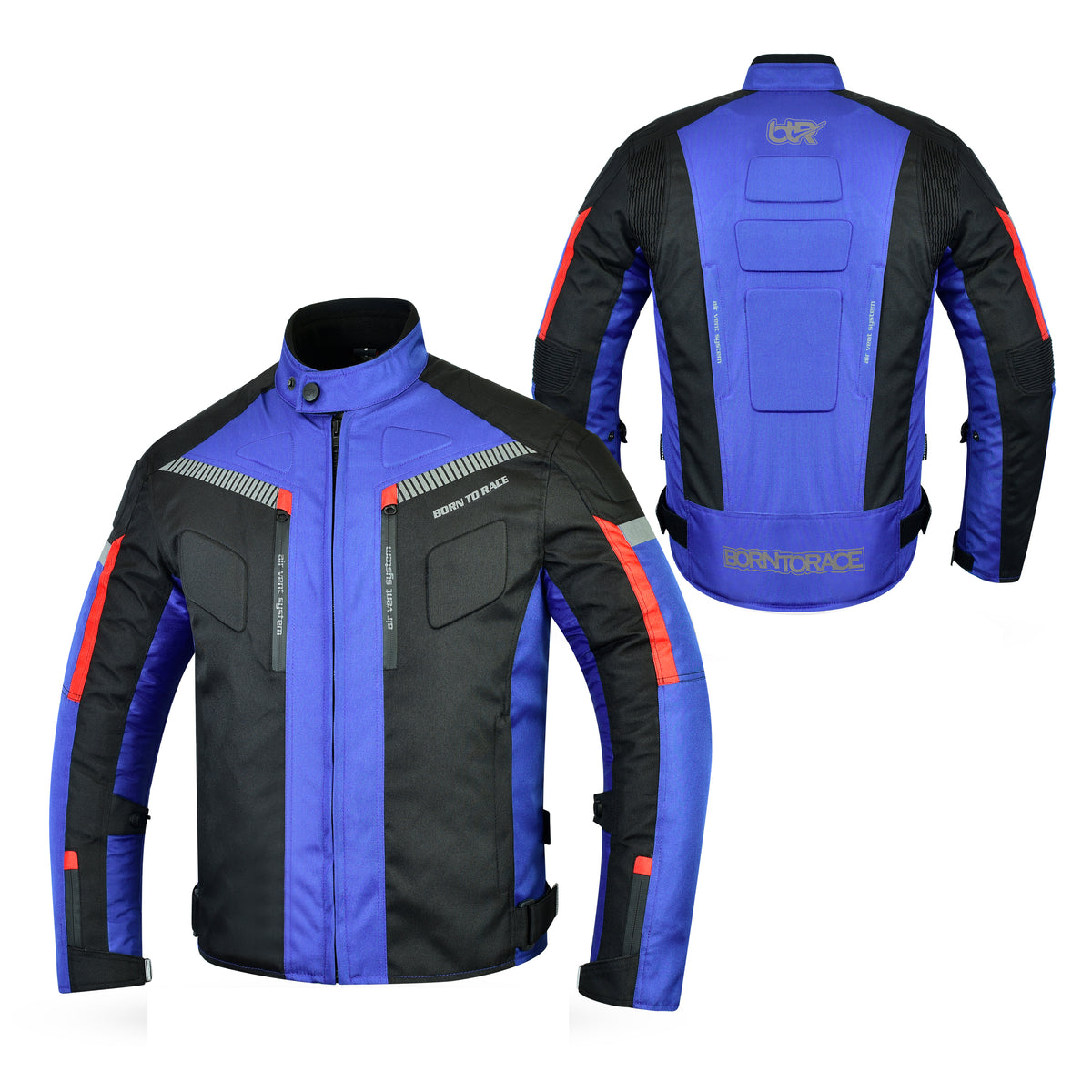 Men's Waterproof Cordura Motorcycle Jacket EVA - Touring & Riding