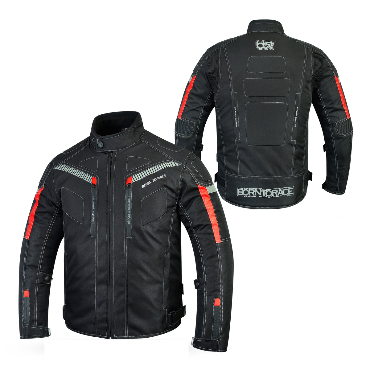 Men's Waterproof Cordura Motorcycle Jacket EVA - Touring & Riding