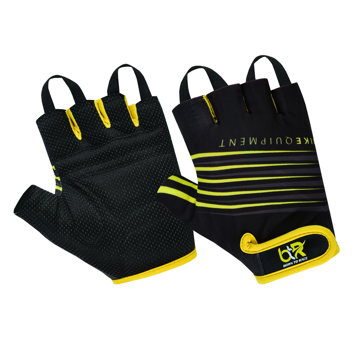 Lightweight Half-Finger Cycling Gloves – Padded Grip Bike & Workout Gloves