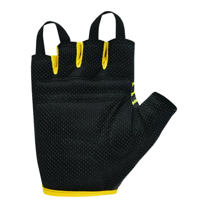 Lightweight Half-Finger Cycling Gloves – Padded Grip Bike & Workout Gloves