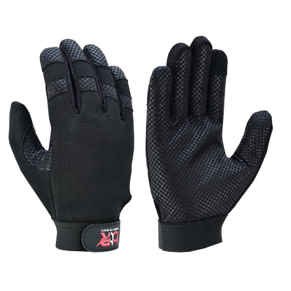 Black Mechanic Gloves for Men