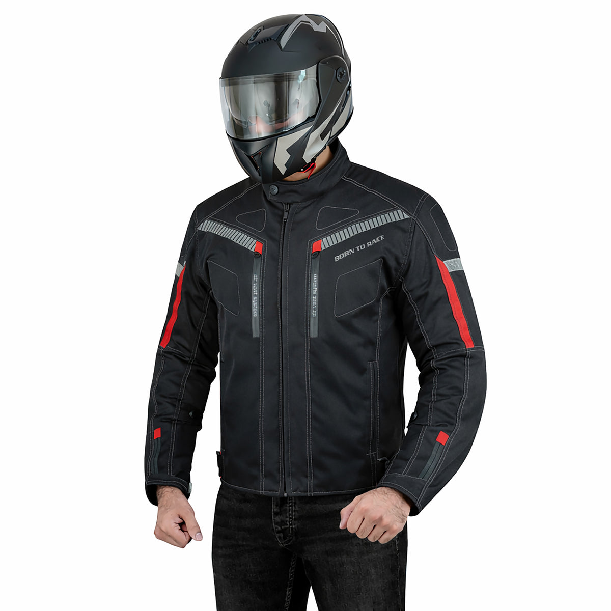 Men's Waterproof Cordura Motorcycle Jacket EVA - Touring & Riding