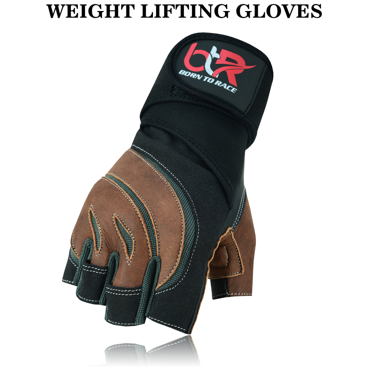 Weight Lifting Leather Padded Gloves for Men and Women Unisex Design