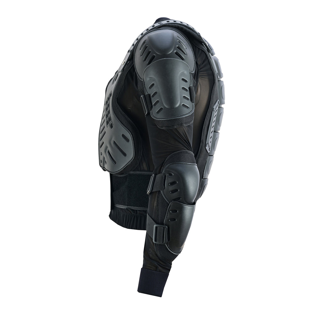 Men’s Motorcycle Body Armour Jacket Black