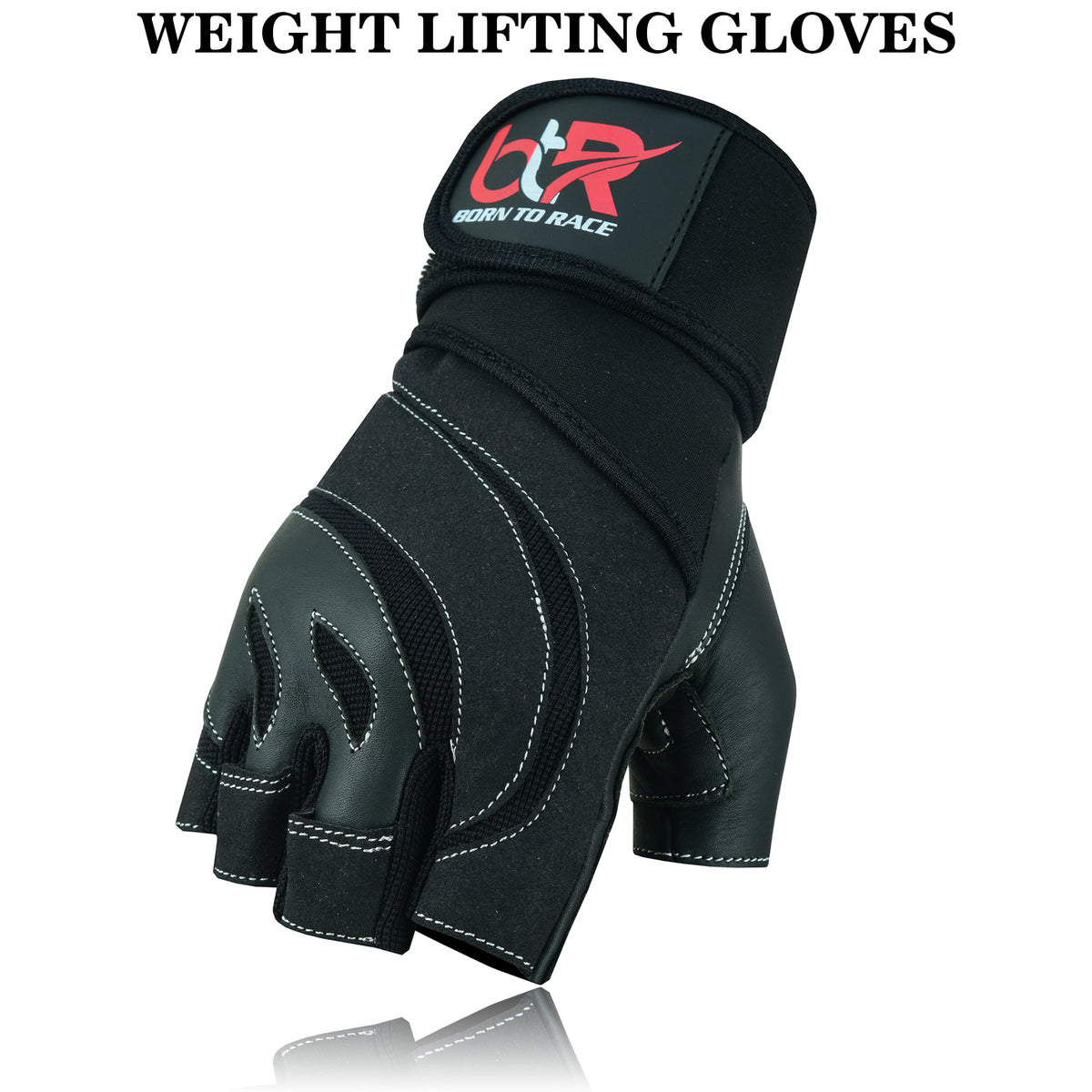 Weight Lifting Leather Padded Gloves for Men and Women Unisex Design