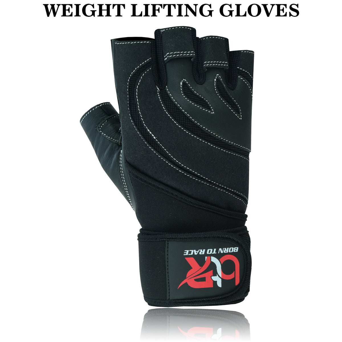 Weight Lifting Leather Padded Gloves for Men and Women Unisex Design