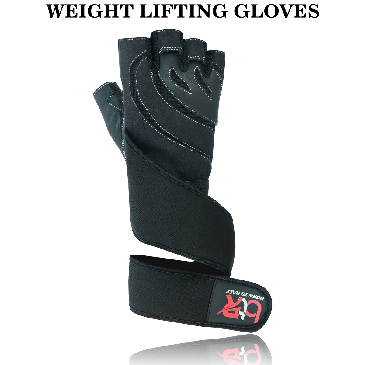 Weight Lifting Leather Padded Gloves for Men and Women Unisex Design