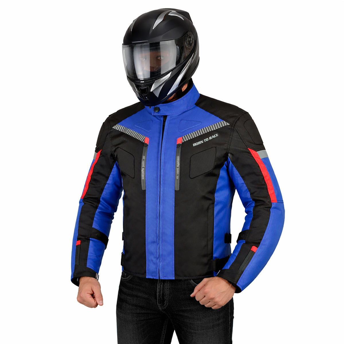 Men's Waterproof Cordura Motorcycle Jacket EVA - Touring & Riding