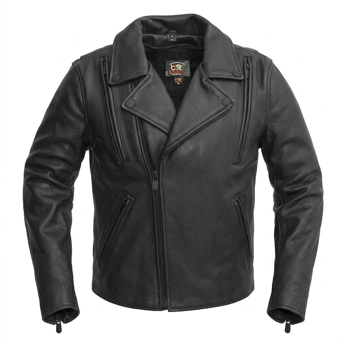 Black Rebel - Men's Leather Motorcycle Jackets