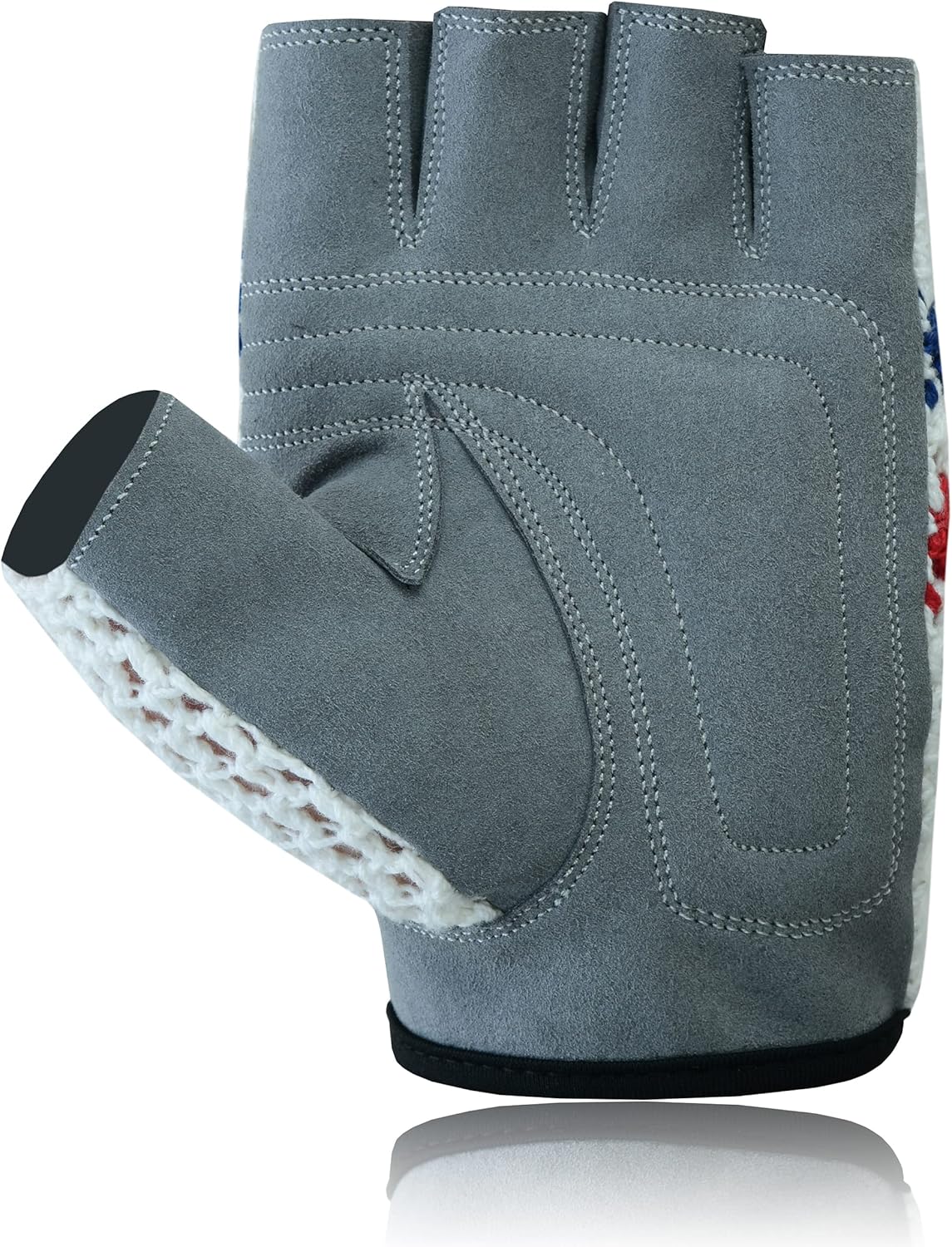 Fingerless Crochet Driving Gloves – Padded Chauffeur Gloves