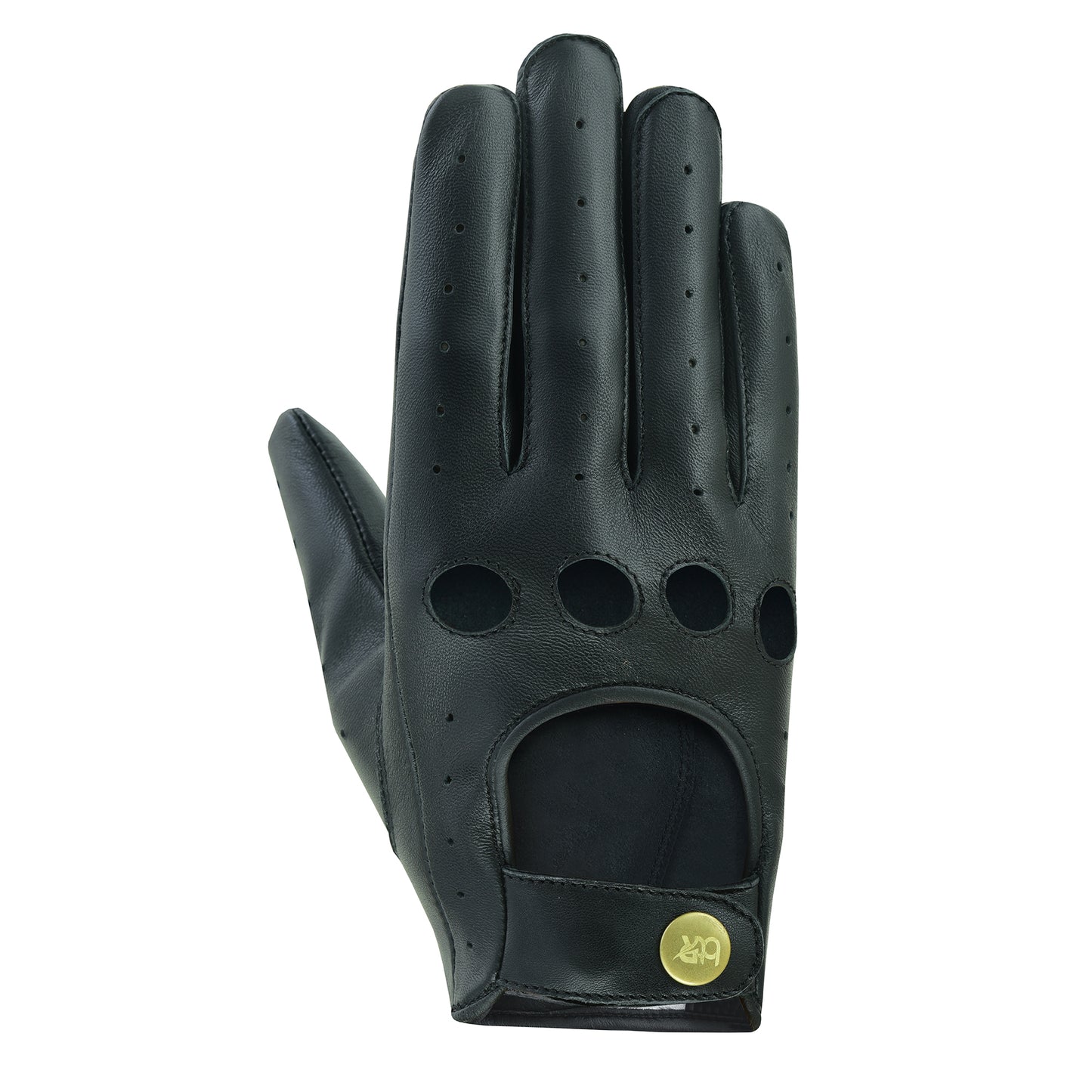 Women Leather Driving Full Finger Gloves