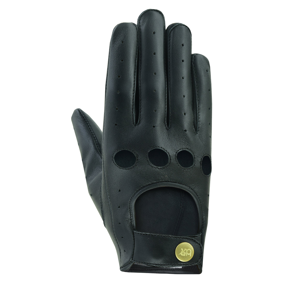 Women Leather Driving Full Finger Gloves