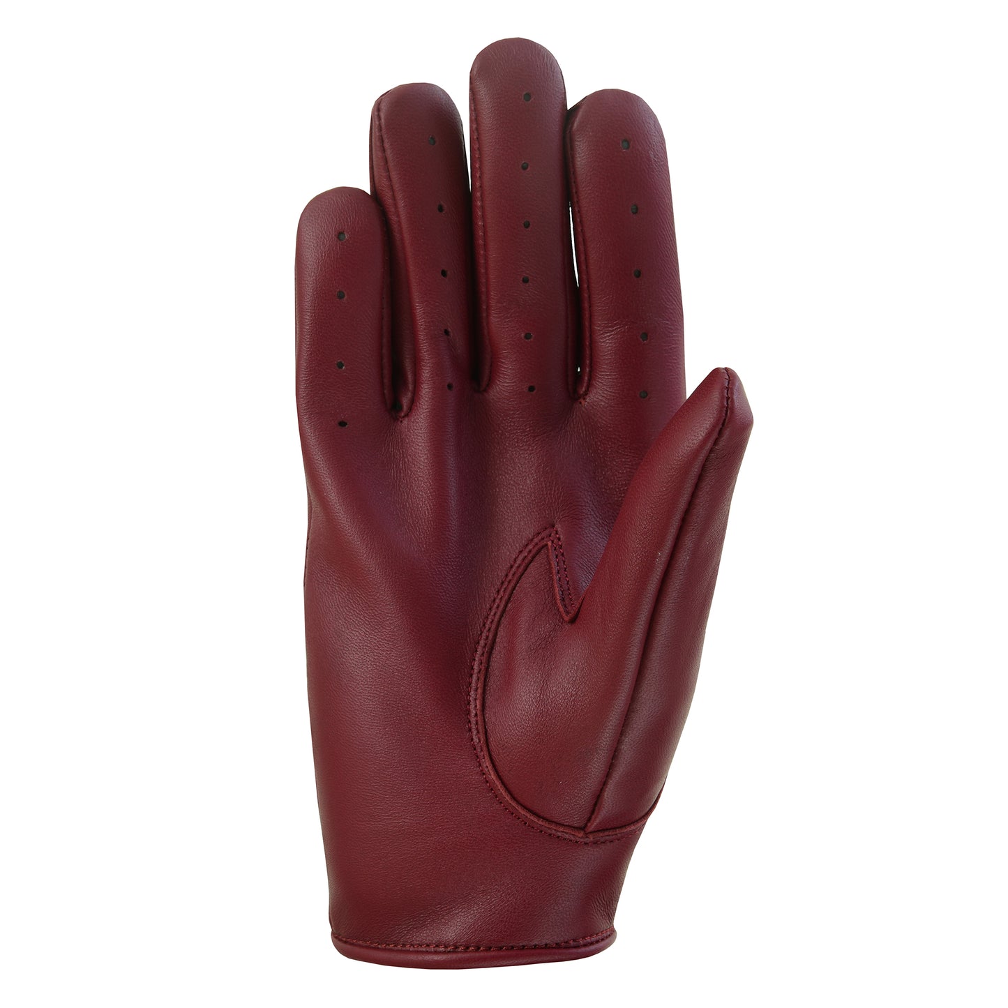 Women Leather Driving Full Finger Gloves