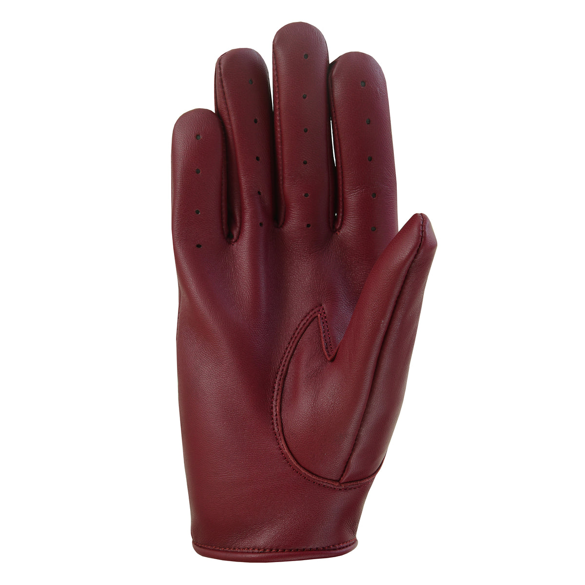Women Leather Driving Full Finger Gloves