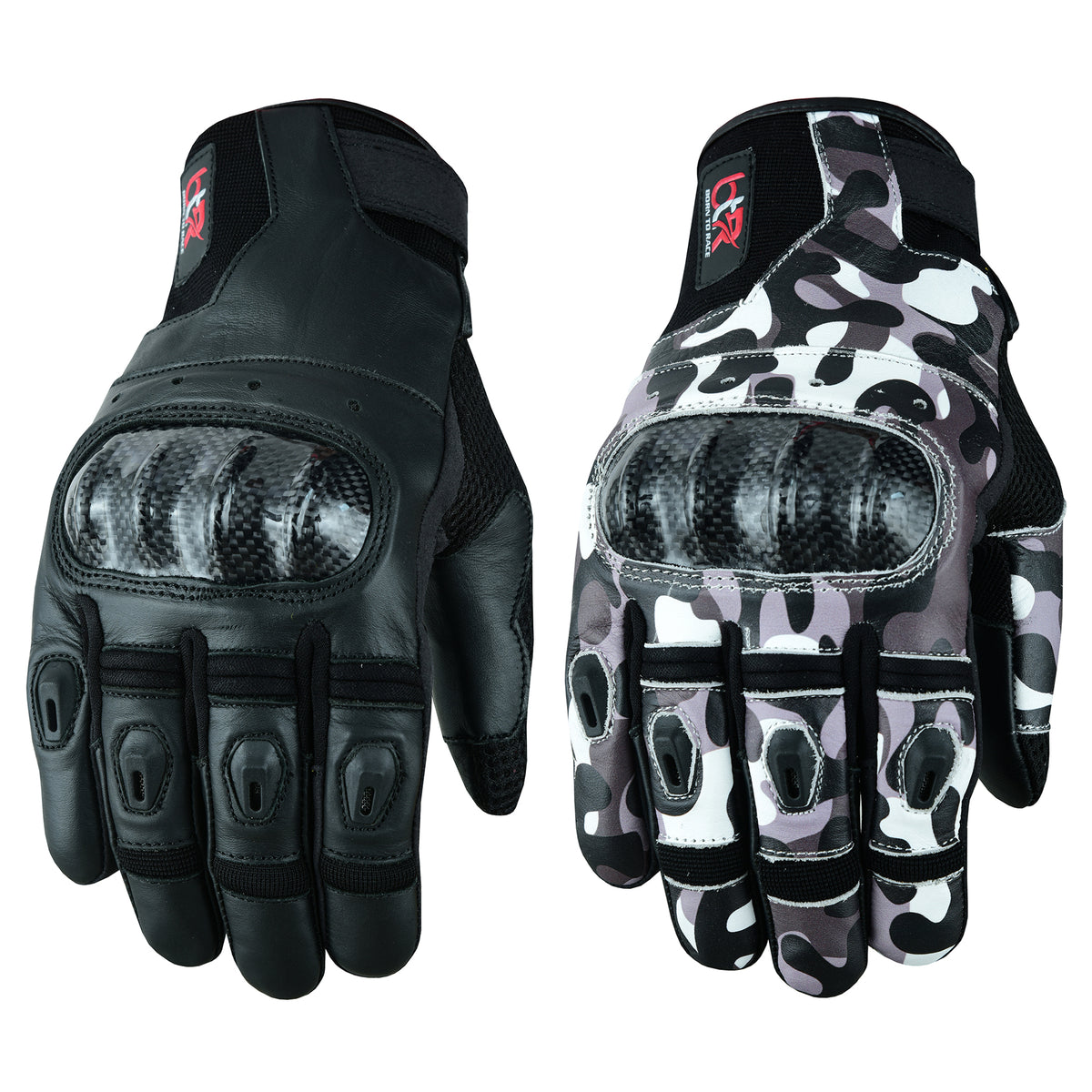 Motorcycle Motocross Cowhide Leather Gloves