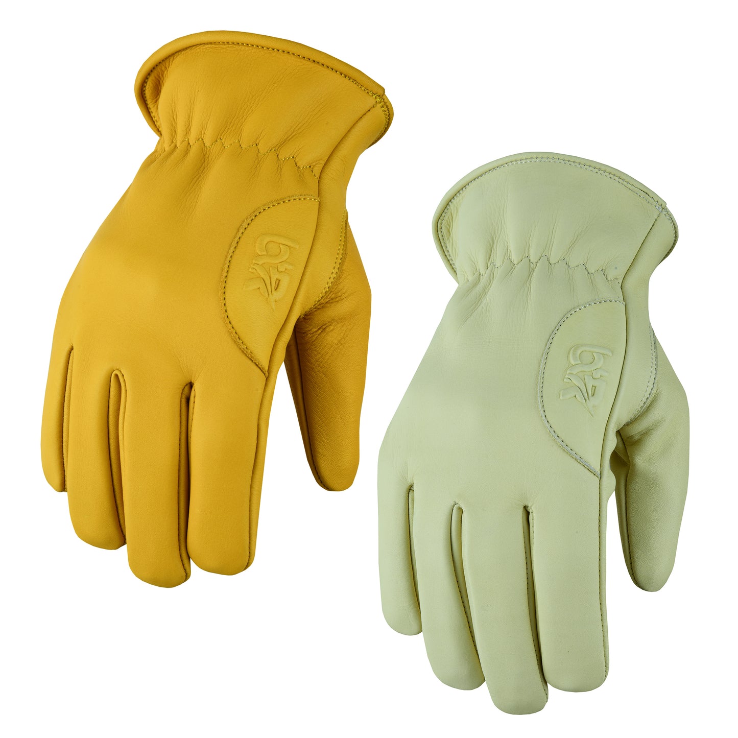 Work Gloves Cowhide Leather Reinforced Construction Hand Tools Driving Gardening Work Safety Gloves