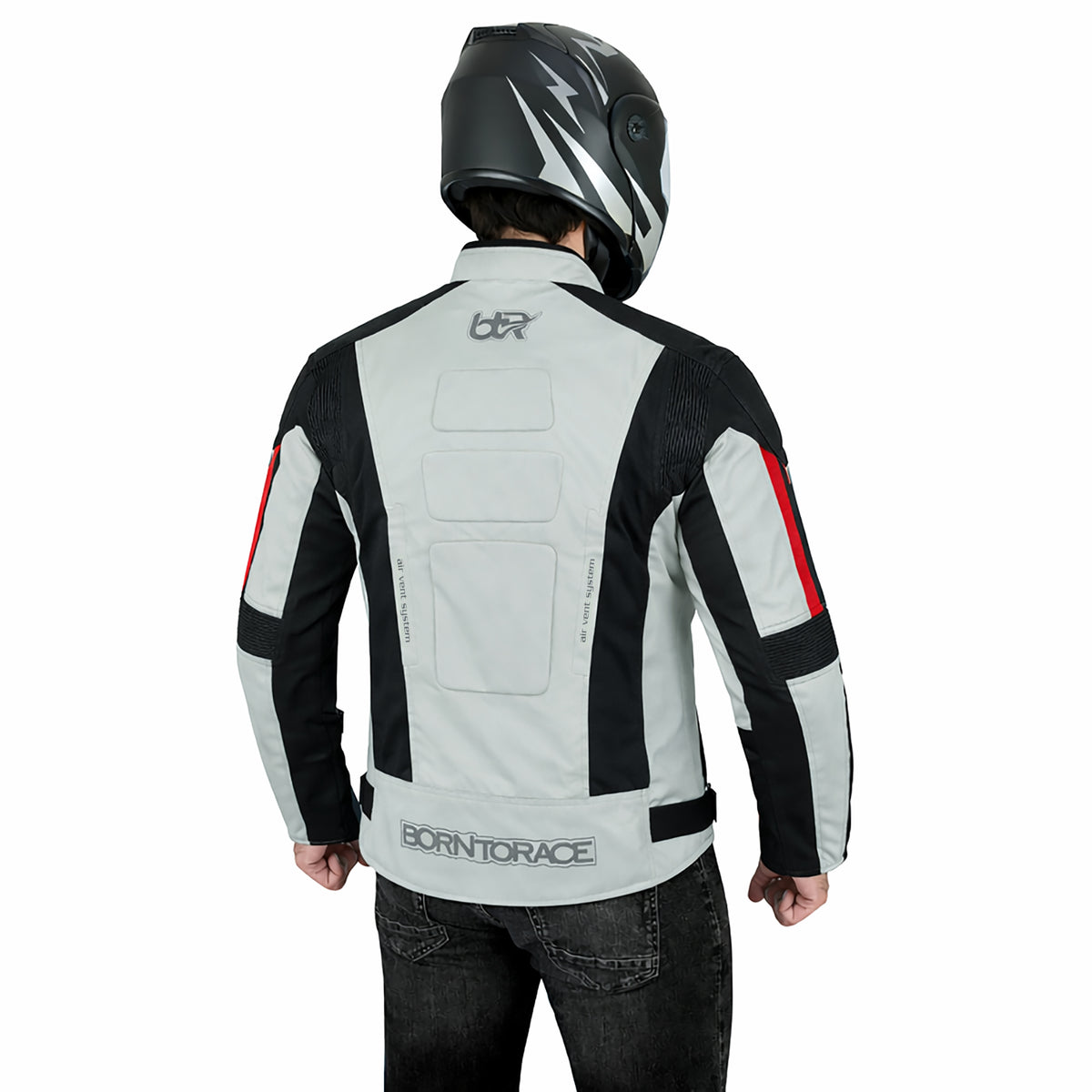 Men's Waterproof Cordura Motorcycle Jacket EVA - Touring & Riding