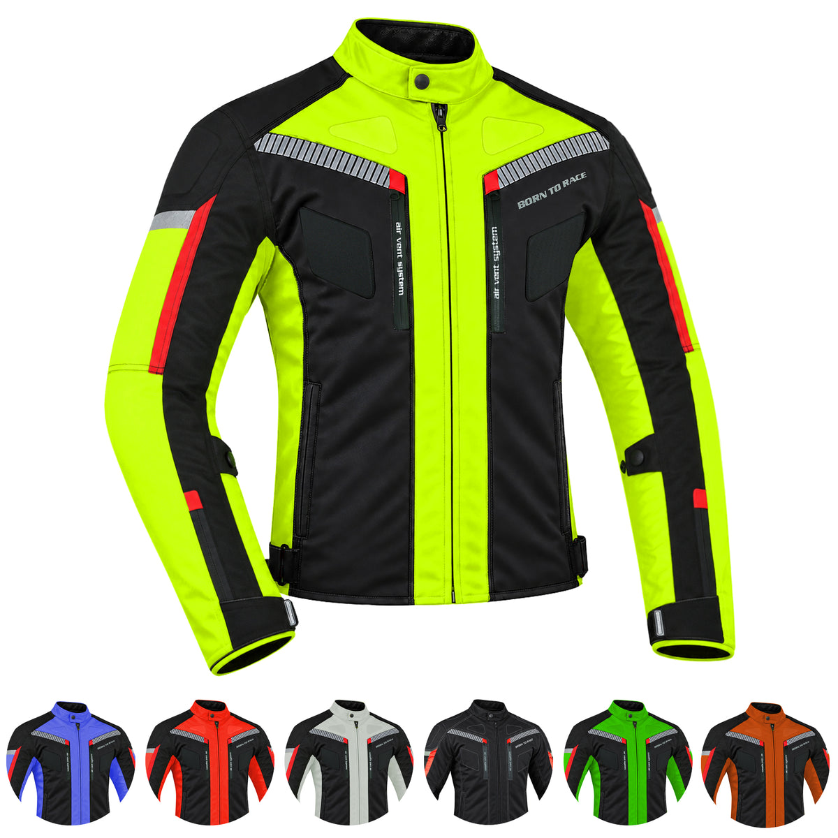 Men's Waterproof Cordura Motorcycle Jacket EVA - Touring & Riding