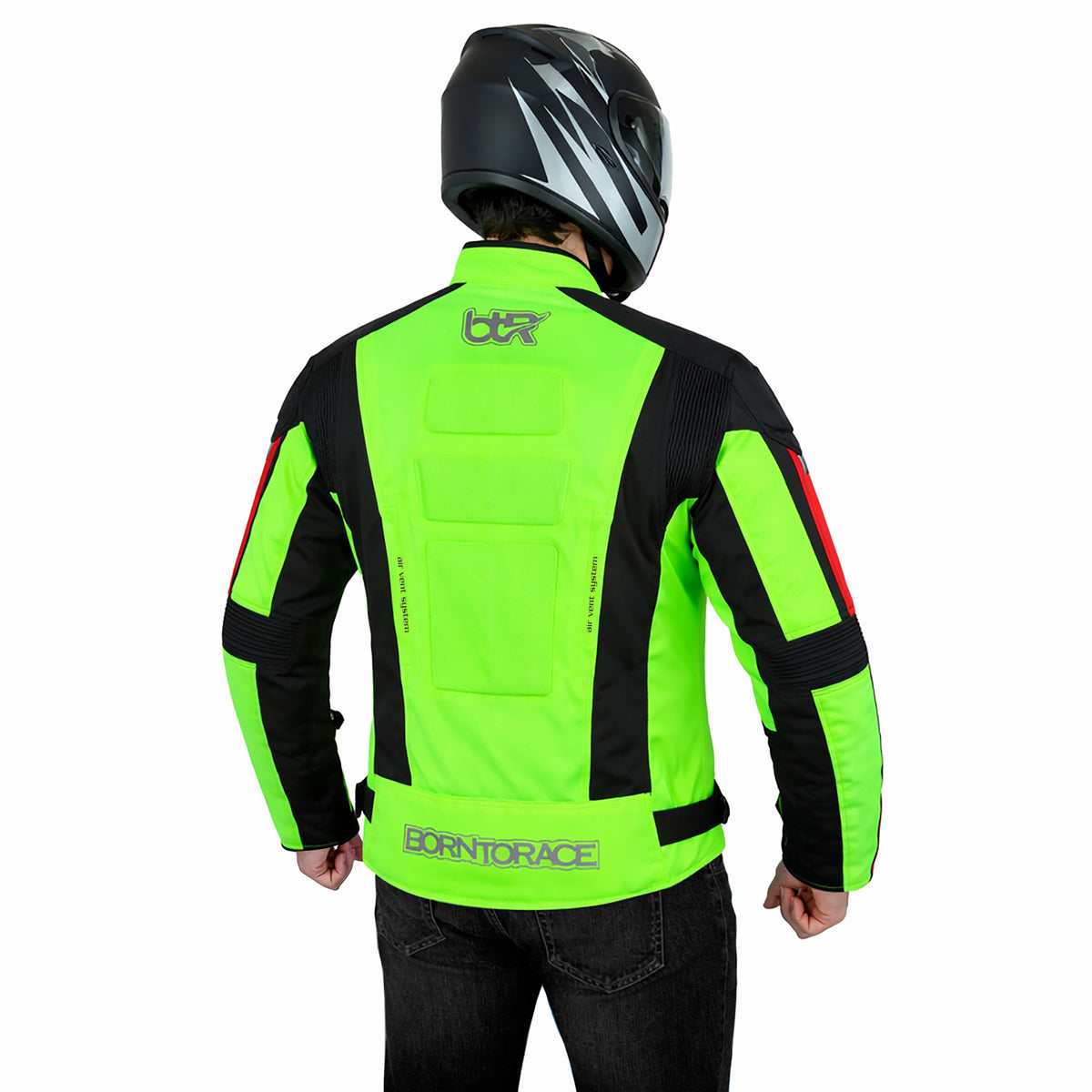 Men's Waterproof Cordura Motorcycle Jacket EVA - Touring & Riding