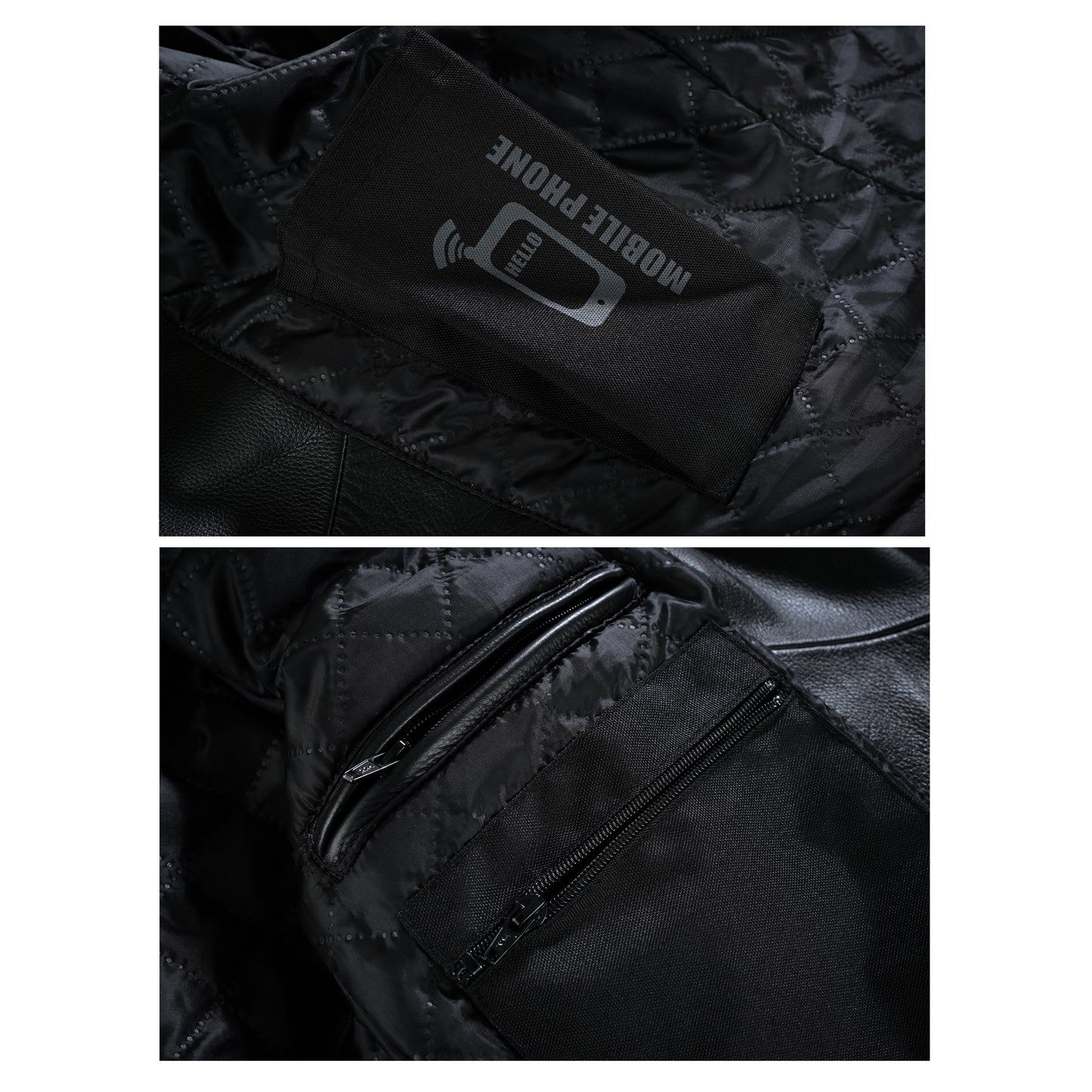 Iron Stud –Women’s Leather Motorcycle Brando Jacket