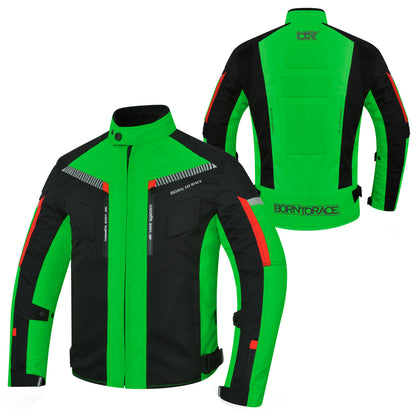 Men's Waterproof Cordura Motorcycle Jacket EVA - Touring & Riding