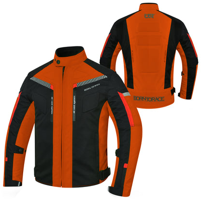 Men's Waterproof Cordura Motorcycle Jacket EVA - Touring & Riding