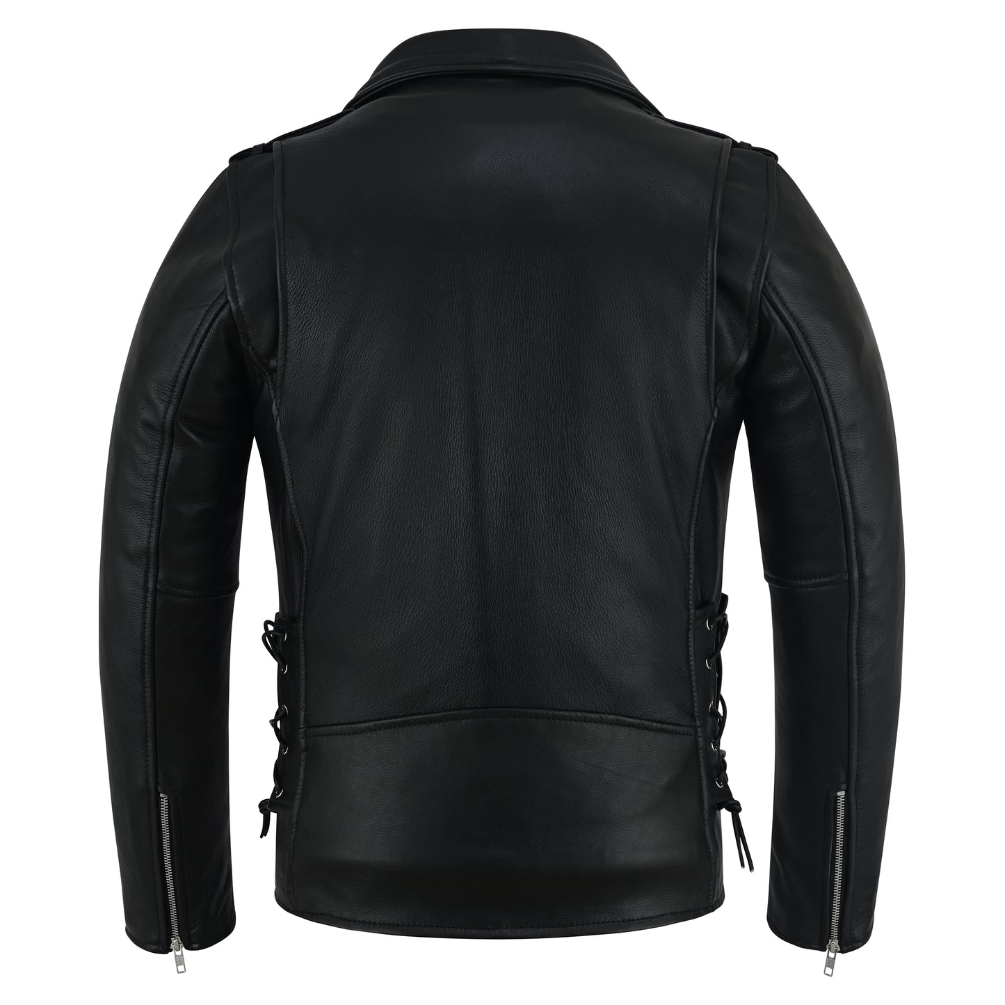 Men’s Cowhide Leather Motorcycle Jacket