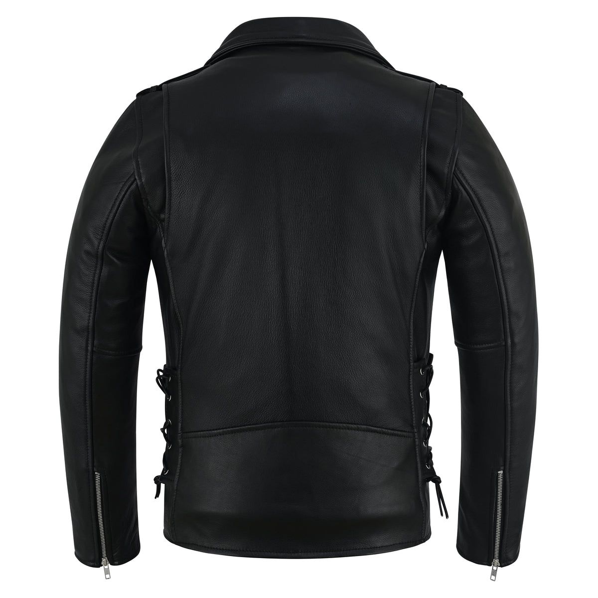 Rebel Brando - Men's Leather Motorcycle Jacket