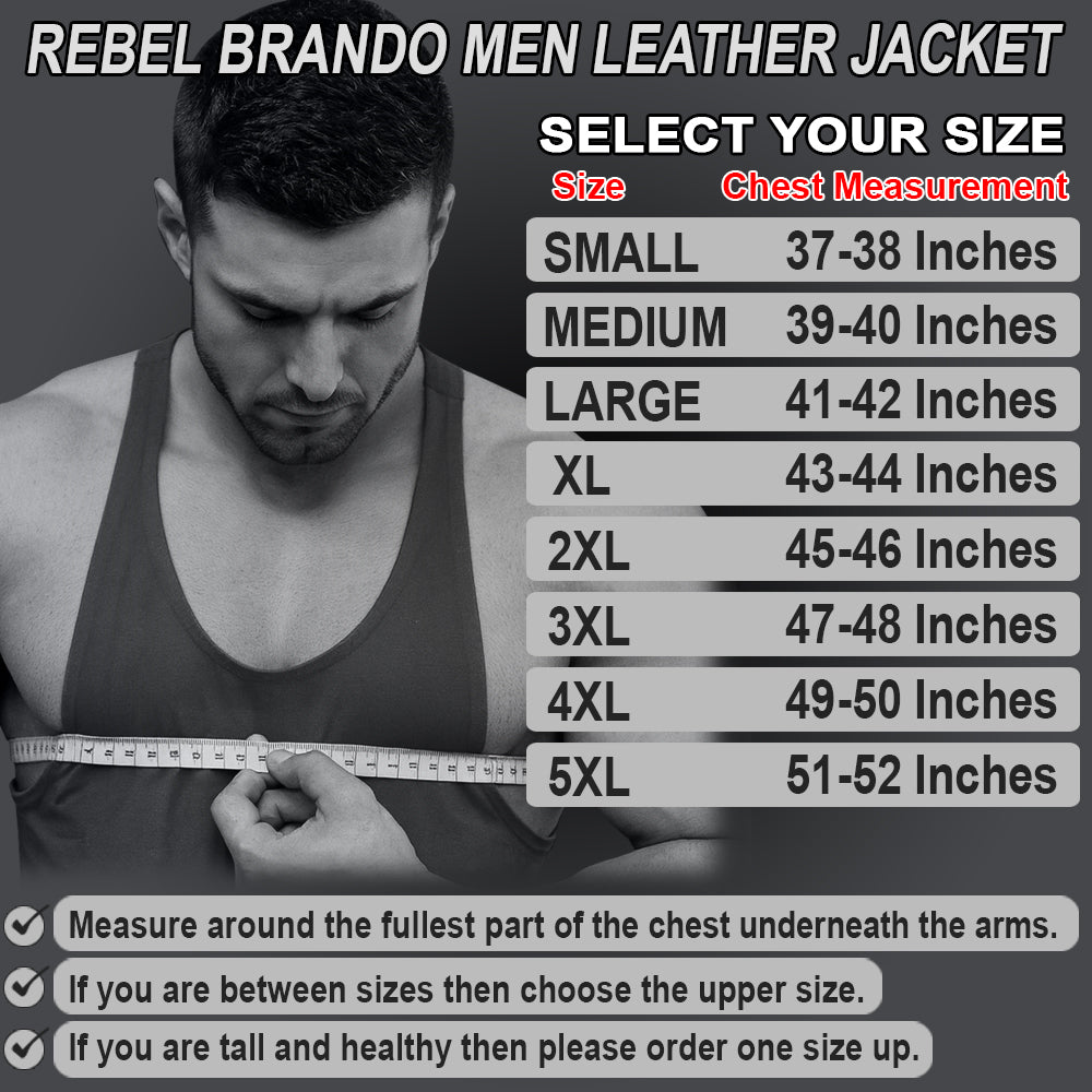 Men’s Cowhide Leather Motorcycle Jacket