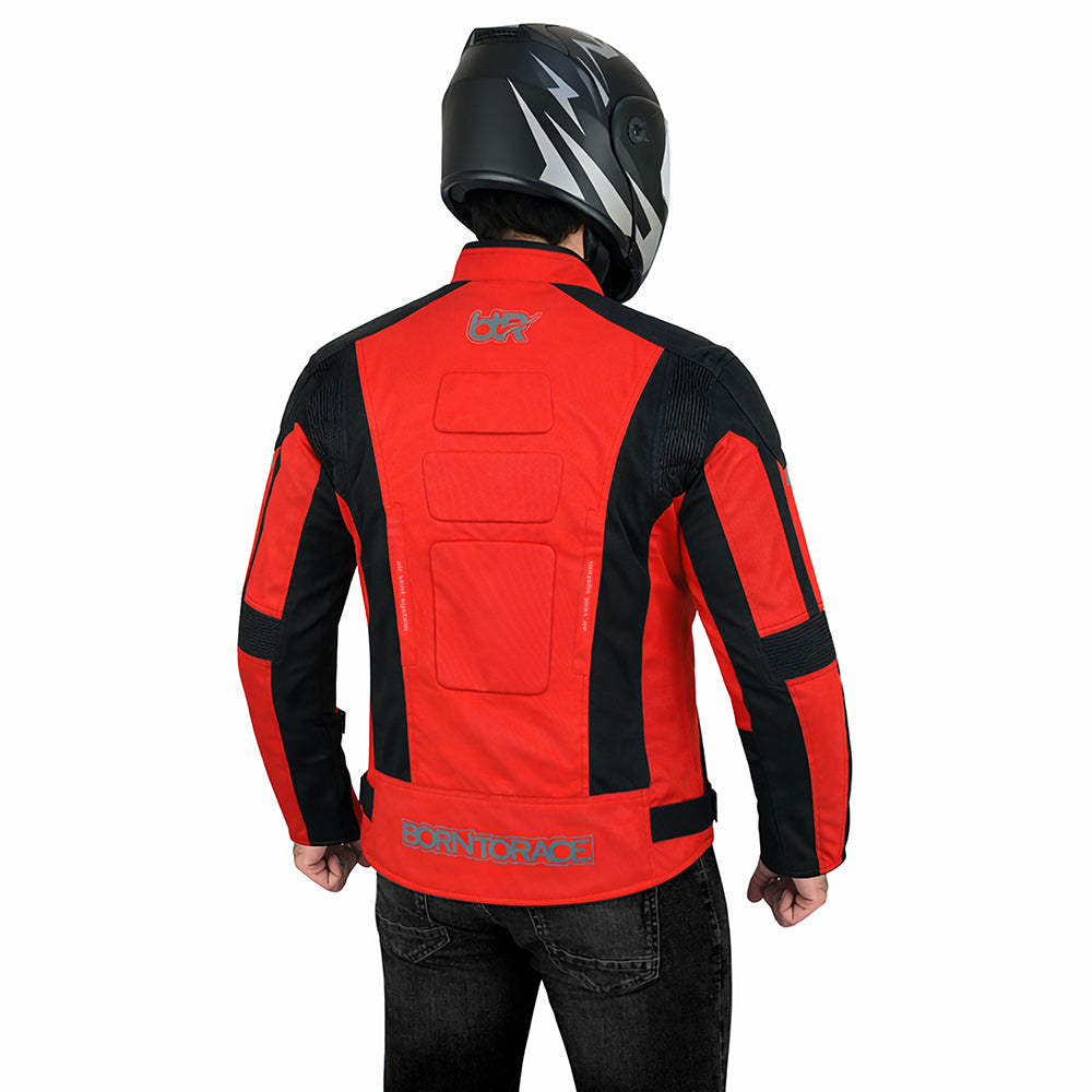 Men's Waterproof Cordura Motorcycle Jacket EVA - Touring & Riding