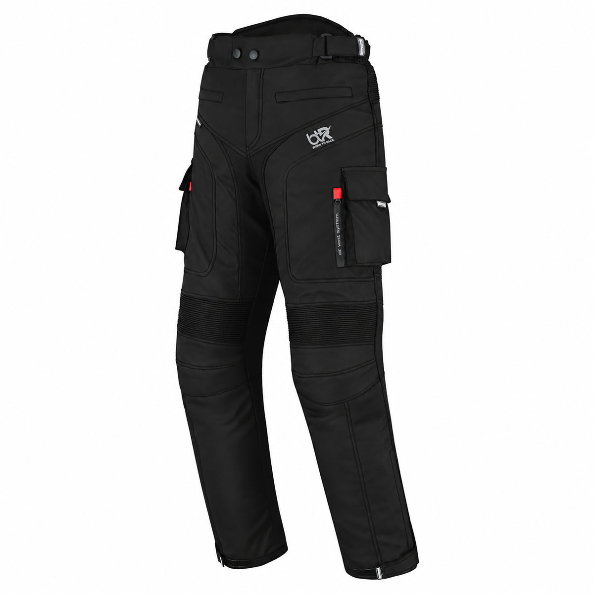 TourPro Men's Waterproof Motorcycle Riding Pants - CE Armor - Thermal Lining - Cordura Textile