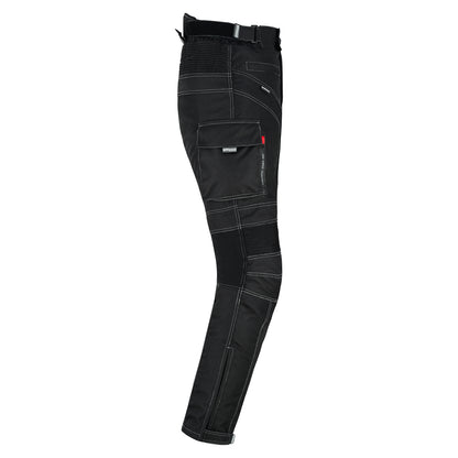 TourPro Men's Waterproof Motorcycle Riding Pants - CE Armor - Thermal Lining - Cordura Textile