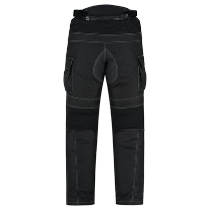 TourPro Men's Waterproof Motorcycle Riding Pants - CE Armor - Thermal Lining - Cordura Textile