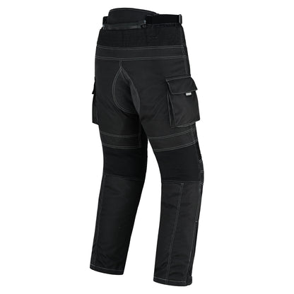 TourPro Men's Waterproof Motorcycle Riding Pants - CE Armor - Thermal Lining - Cordura Textile