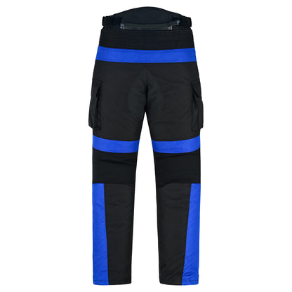 TourPro Men's Waterproof Motorcycle Riding Pants - CE Armor - Thermal Lining - Cordura Textile