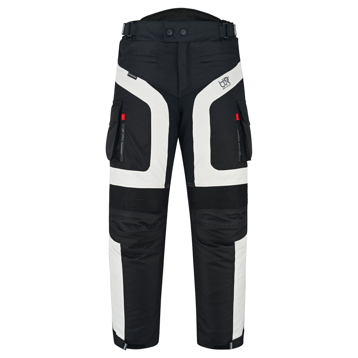 TourPro Men's Waterproof Motorcycle Riding Pants - CE Armor - Thermal Lining - Cordura Textile