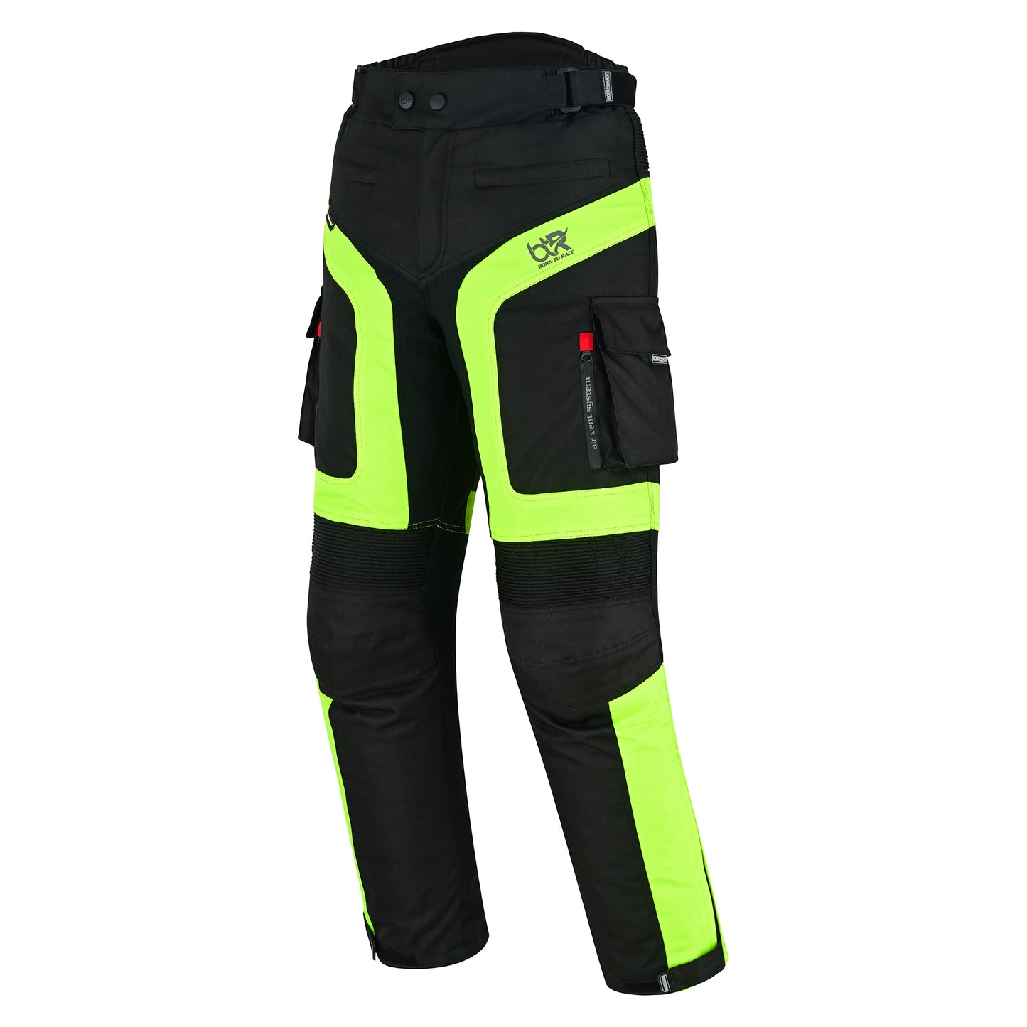 TourPro Men's Waterproof Motorcycle Riding Pants - CE Armor - Thermal Lining - Cordura Textile
