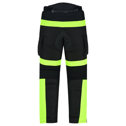 TourPro Men's Waterproof Motorcycle Riding Pants - CE Armor - Thermal Lining - Cordura Textile