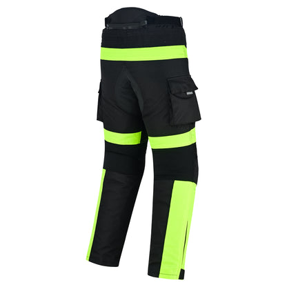 TourPro Men's Waterproof Motorcycle Riding Pants - CE Armor - Thermal Lining - Cordura Textile