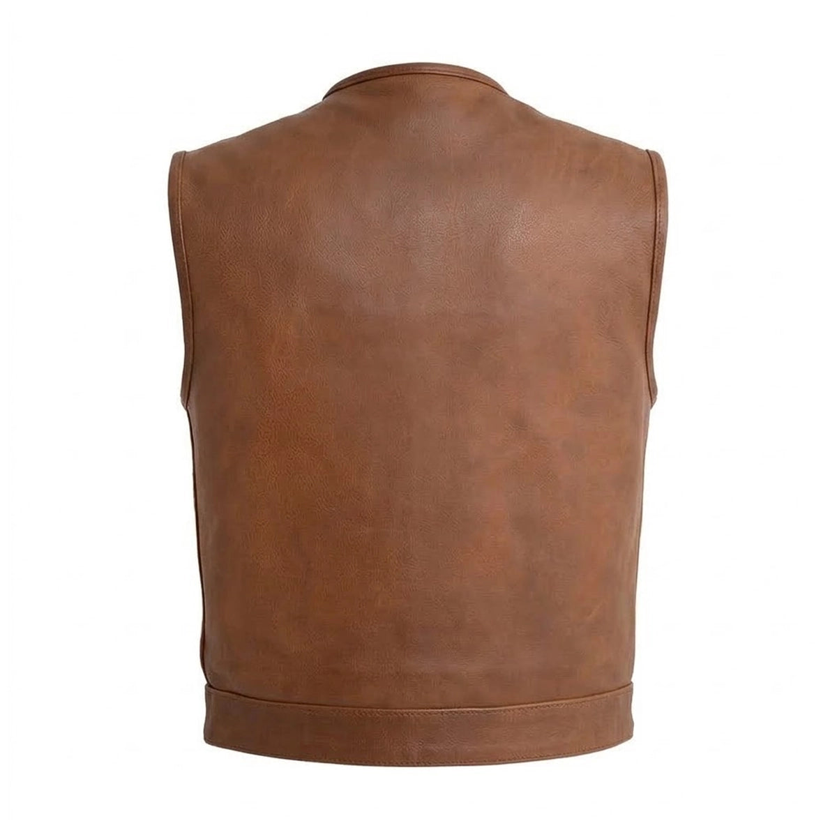 Ridgeback - Men's Club Style Leather Motorcycle Vest