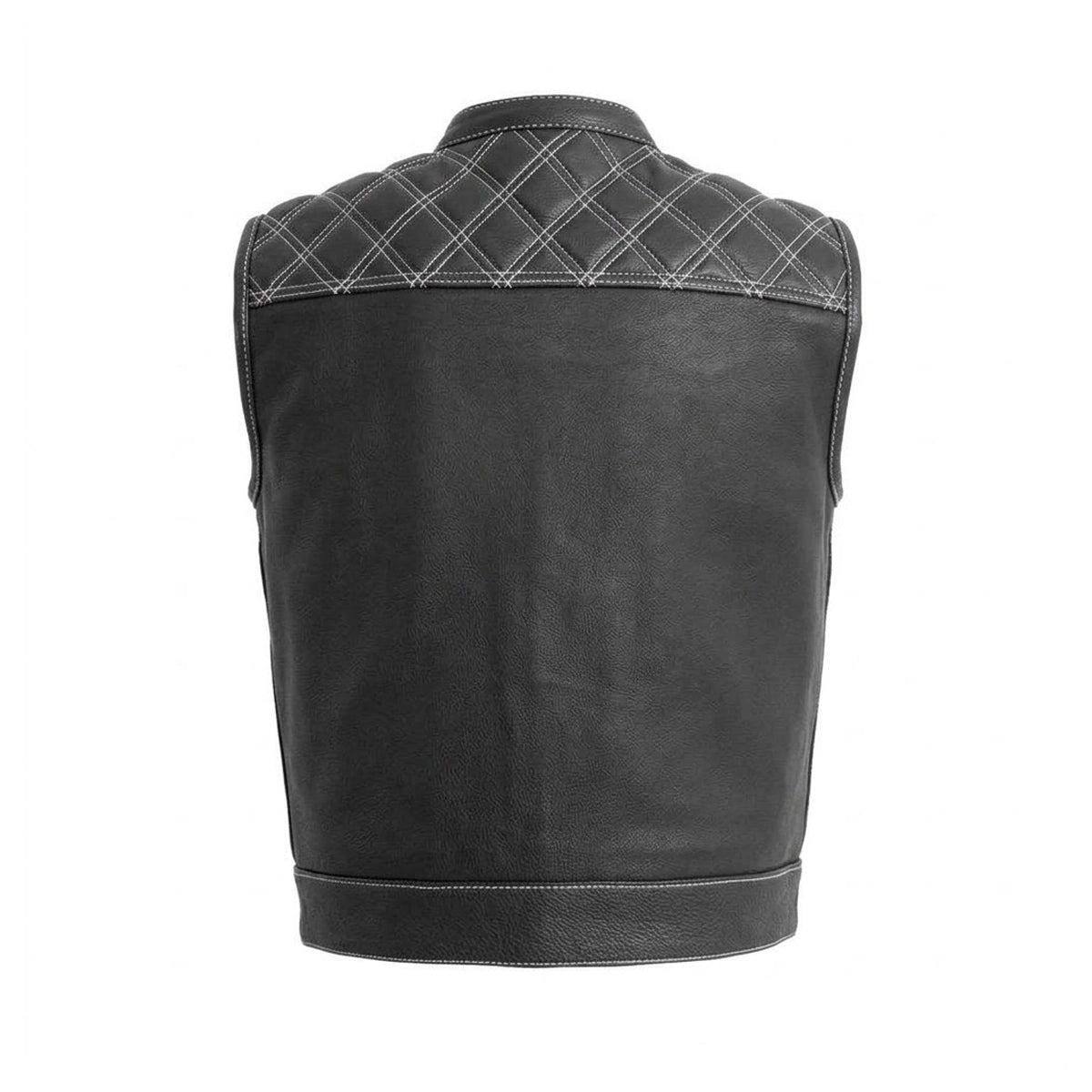 Highline - Men's Club Style Leather Motorcycle Vest