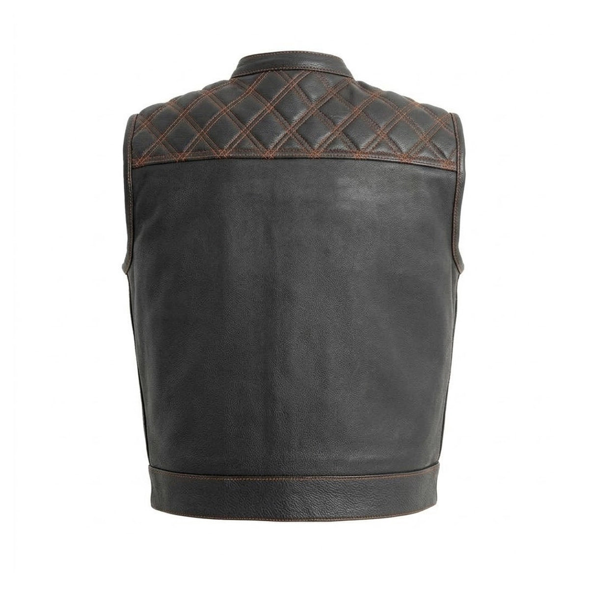 Highline - Men's Club Style Leather Motorcycle Vest