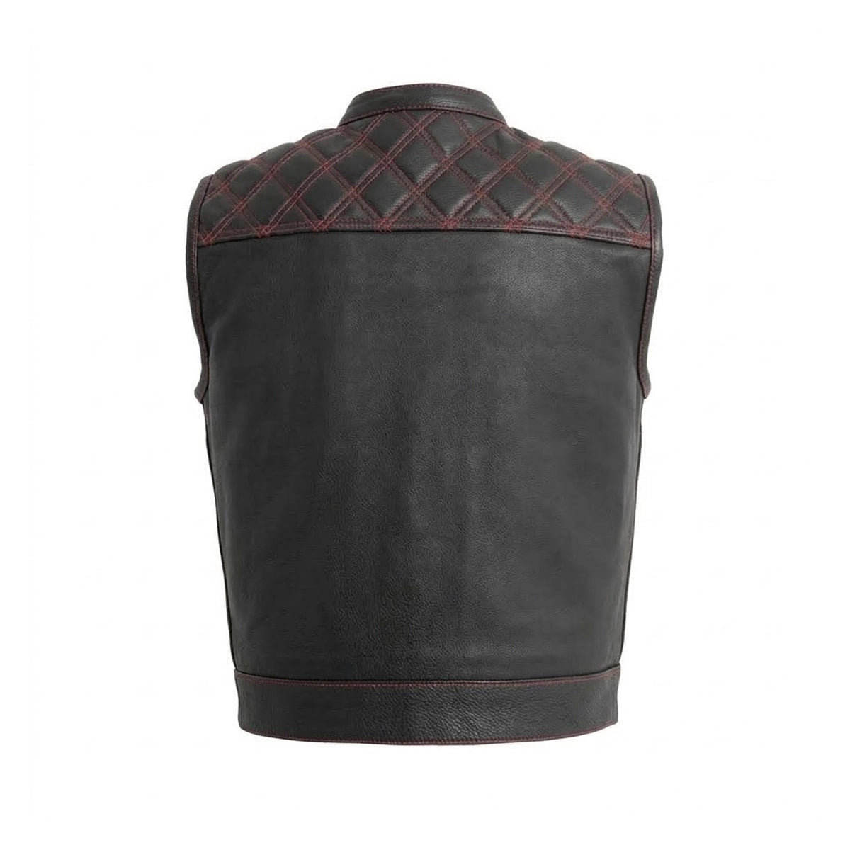 Highline - Men's Club Style Leather Motorcycle Vest